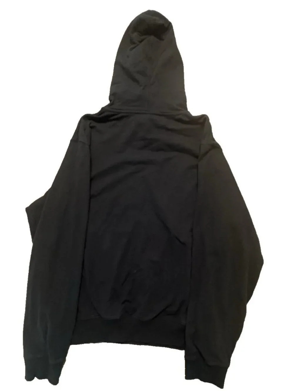 Helmut Lang Black Spell Out Hoodie Men XXL Designer Streetwear Logo - Picture 8 of 10